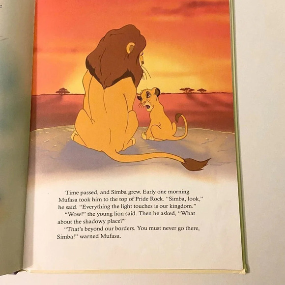 Vintage 1994 The Lion King A Big Golden Book by Justine Korman - Picture 10 of 15